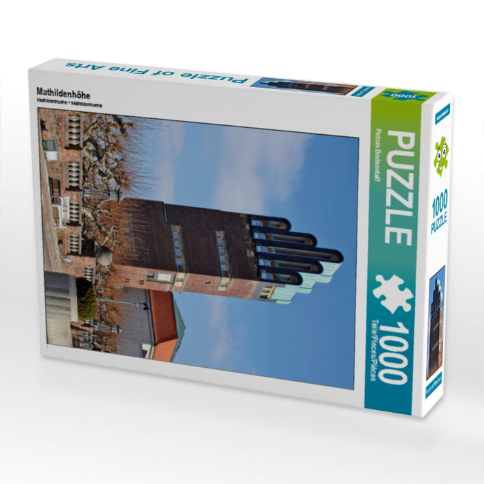 Mathildenhöhe 1000 Teile Puzzle hoch - CALVENDO Foto-Puzzle'