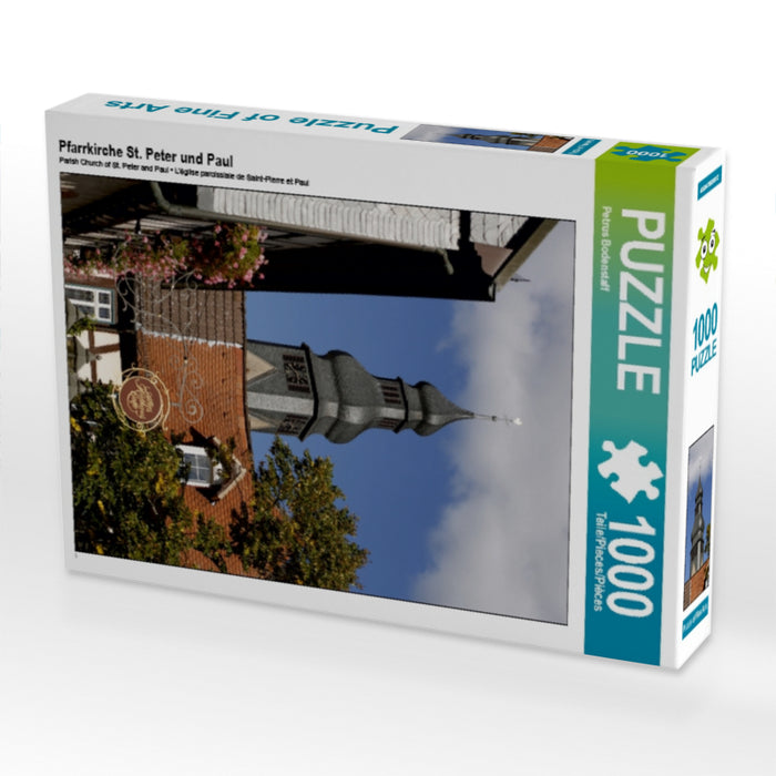 Pfarrkirche St. Peter und Paul 1000 Teile Puzzle hoch - CALVENDO Foto-Puzzle'