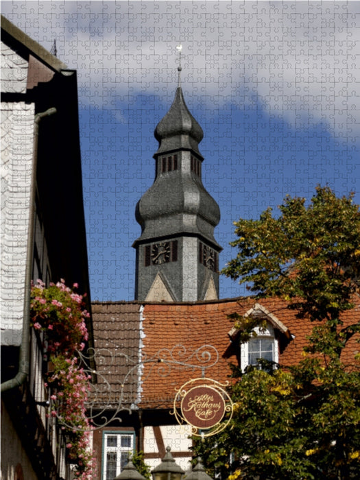 Pfarrkirche St. Peter und Paul 1000 Teile Puzzle hoch - CALVENDO Foto-Puzzle'