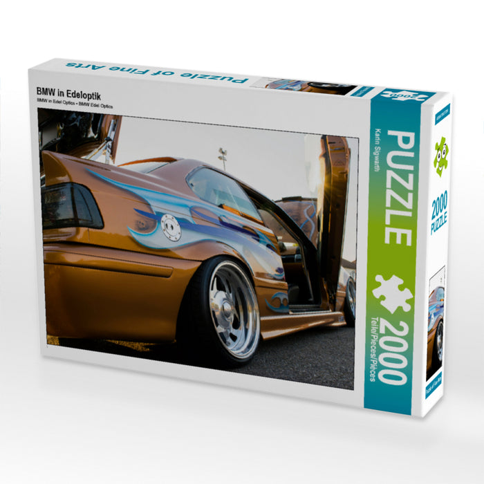 BMW in Edeloptik 2000 Teile Puzzle quer - CALVENDO Foto-Puzzle'