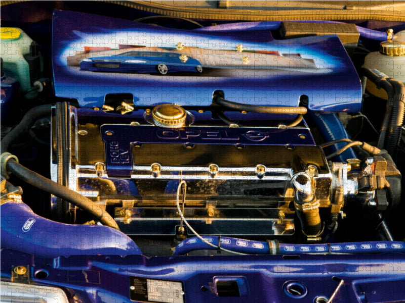 Opel 2000 Teile Puzzle quer - CALVENDO Foto-Puzzle'