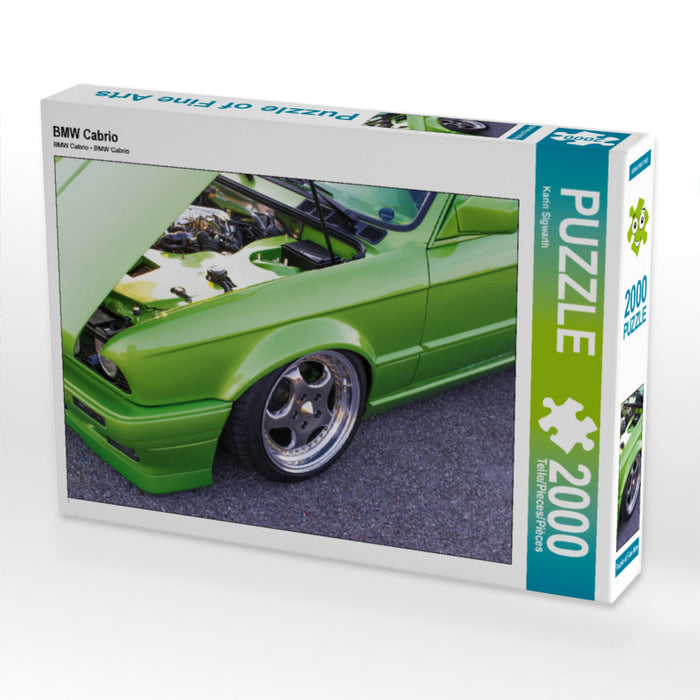 BMW convertible - CALVENDO photo puzzle 