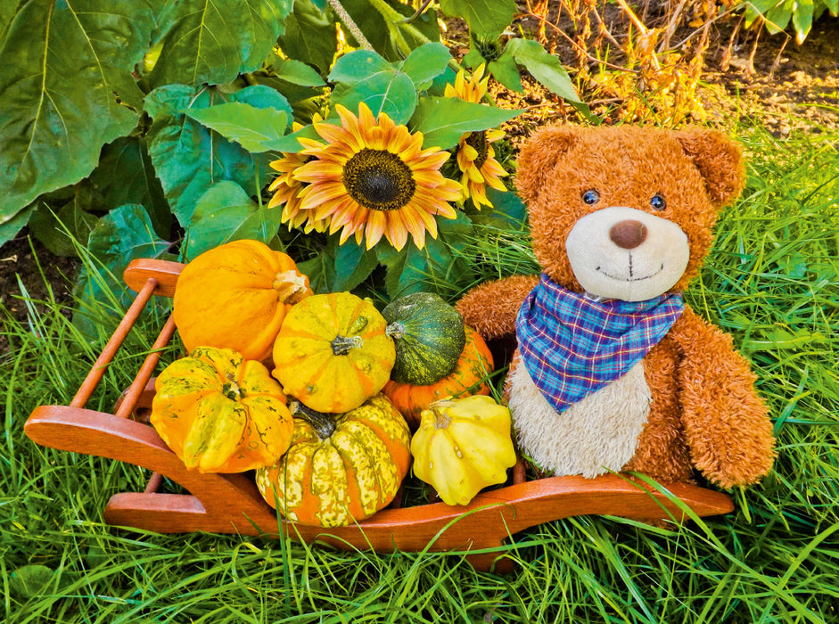 Ein Motiv aus dem Kalender Outdoor Teddies 2000 Teile Puzzle quer - CALVENDO Foto-Puzzle'