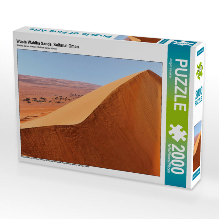 Wahiba Sands Desert, Sultanate of Oman - CALVENDO photo puzzle 