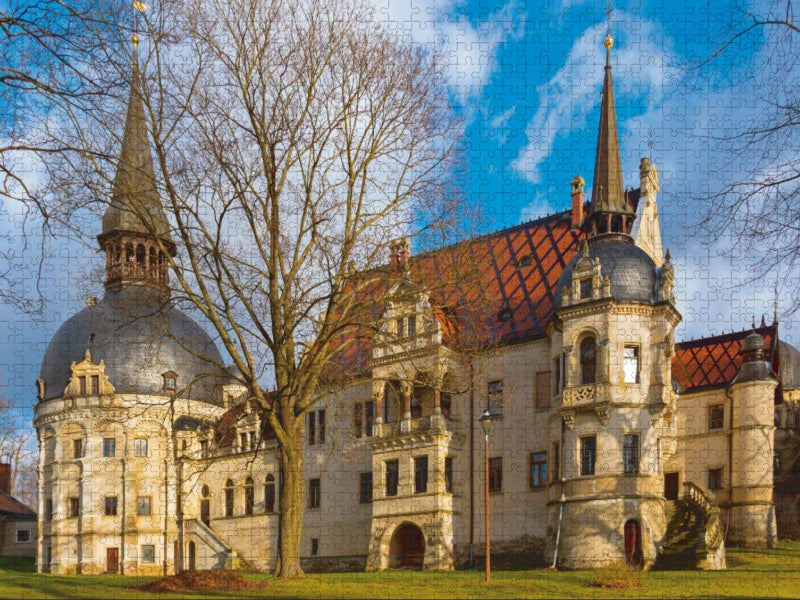 Traumschloss Schönfeld - CALVENDO Foto-Puzzle'