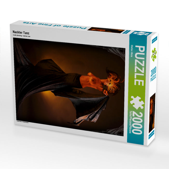 Nackter Tanz 2000 Teile Puzzle hoch - CALVENDO Foto-Puzzle'