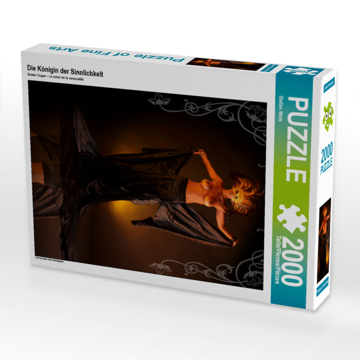 Die Königin der Sinnlichkeit 2000 Teile Puzzle hoch - CALVENDO Foto-Puzzle'