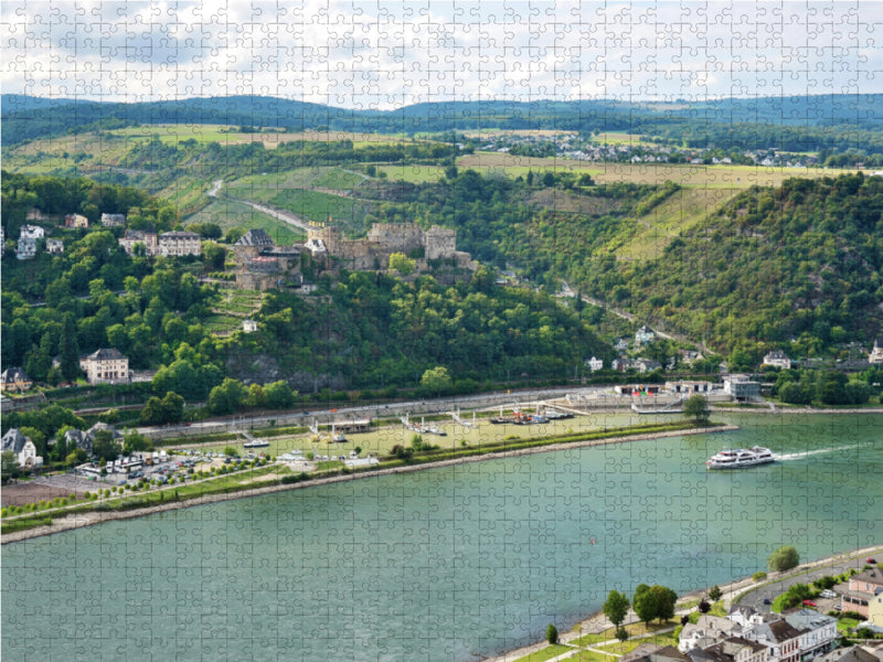 Burg Rheinfels, Sankt Goar 2000 Teile Puzzle quer - CALVENDO Foto-Puzzle'