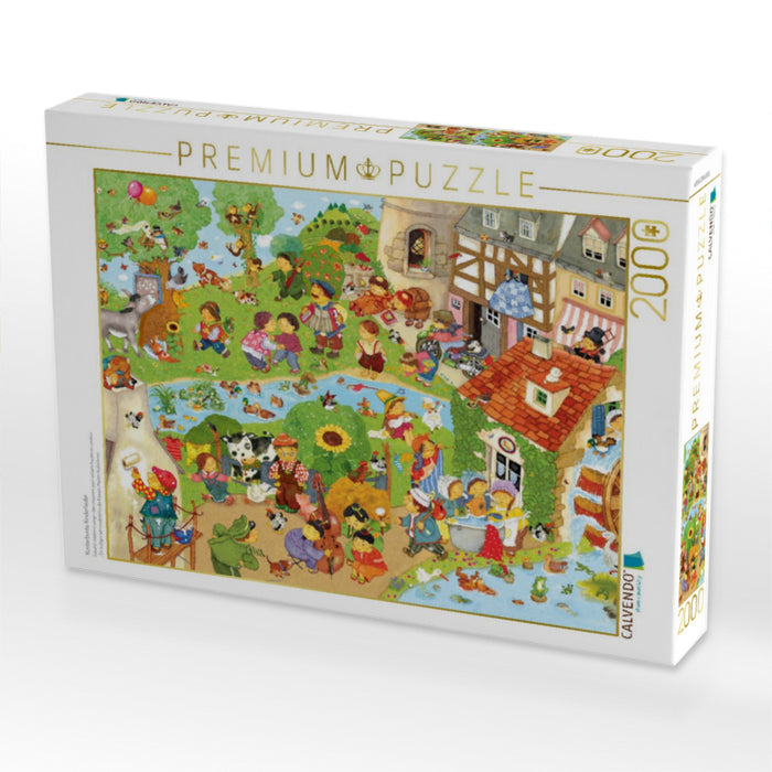 Kunterbunte Kinderlieder - CALVENDO Foto-Puzzle'