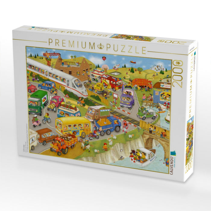 Unterwegs - CALVENDO Foto-Puzzle'