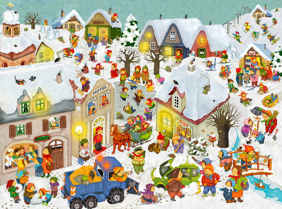 Winterferien - CALVENDO Foto-Puzzle'