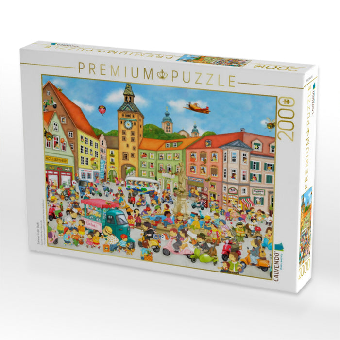 Sommer in der Stadt - CALVENDO Foto-Puzzle'
