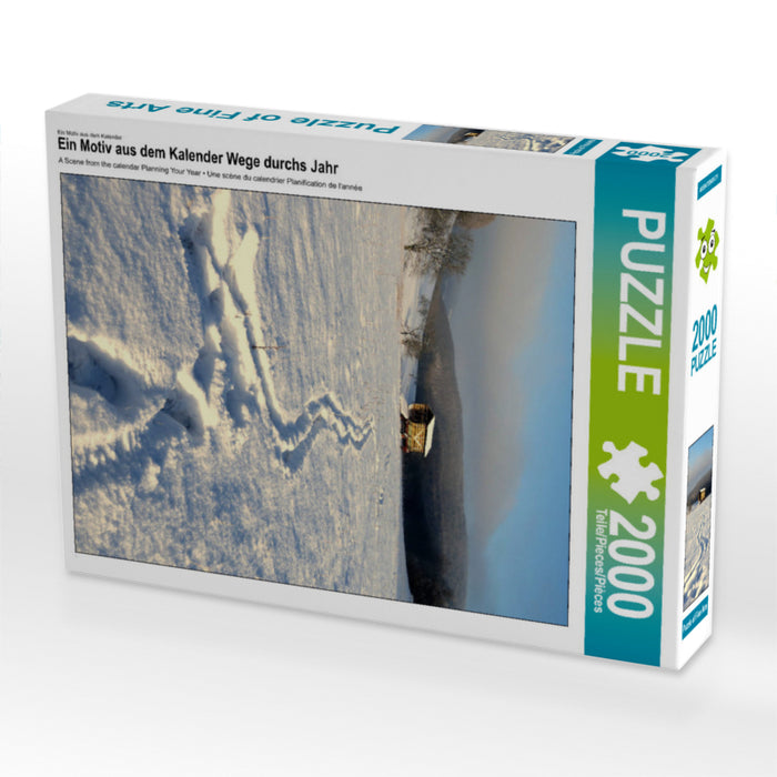 Ein Motiv aus dem Kalender Wege durchs Jahr 2000 Teile Puzzle hoch - CALVENDO Foto-Puzzle'