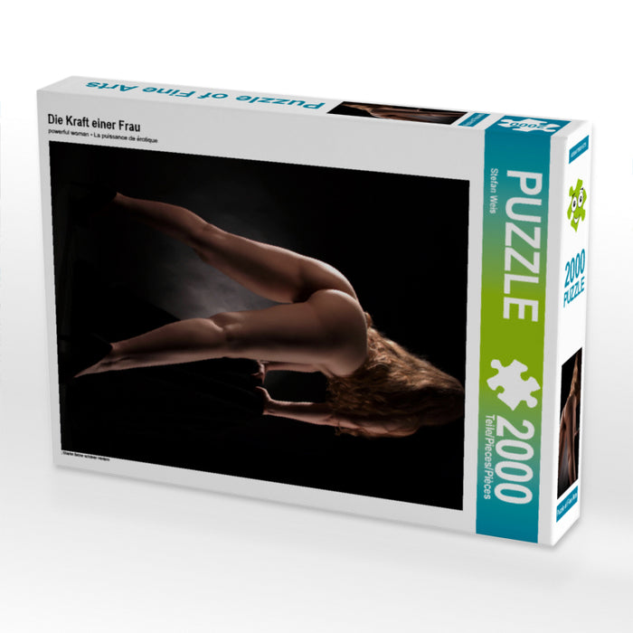 Die Kraft einer Frau 2000 Teile Puzzle hoch - CALVENDO Foto-Puzzle'