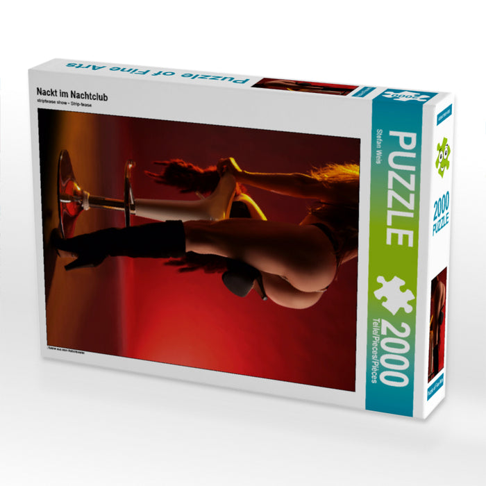 Nackt im Nachtclub 2000 Teile Puzzle hoch - CALVENDO Foto-Puzzle'