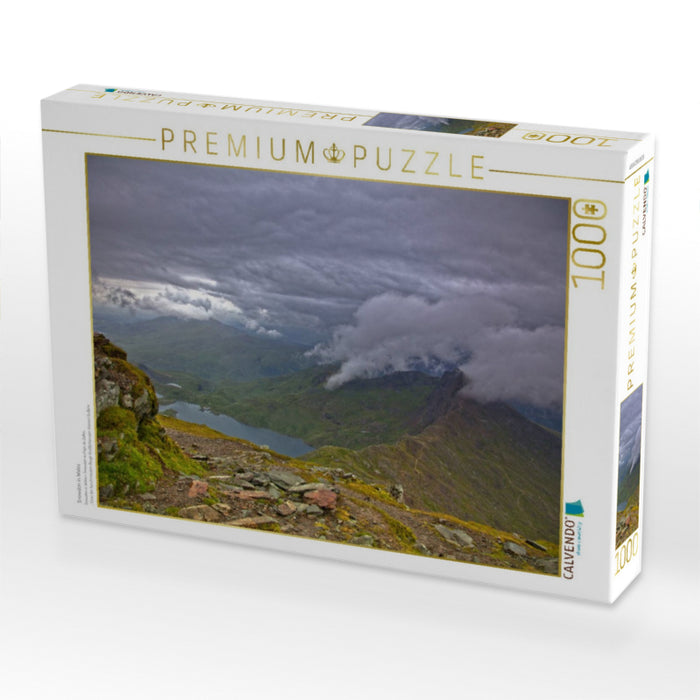 Snowdon in Wales - CALVENDO Foto-Puzzle'