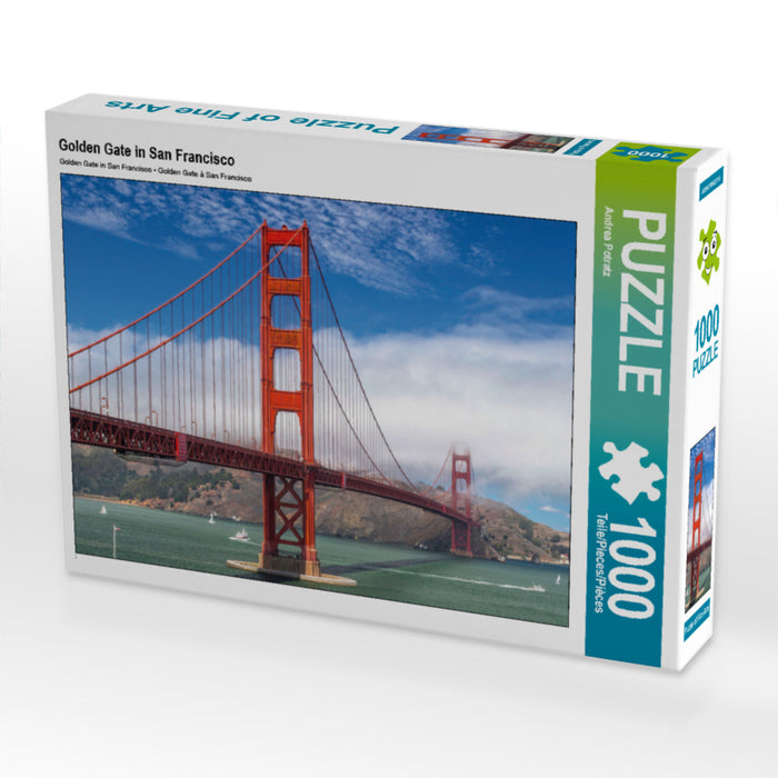 Golden Gate in San Francisco - CALVENDO photo puzzle 