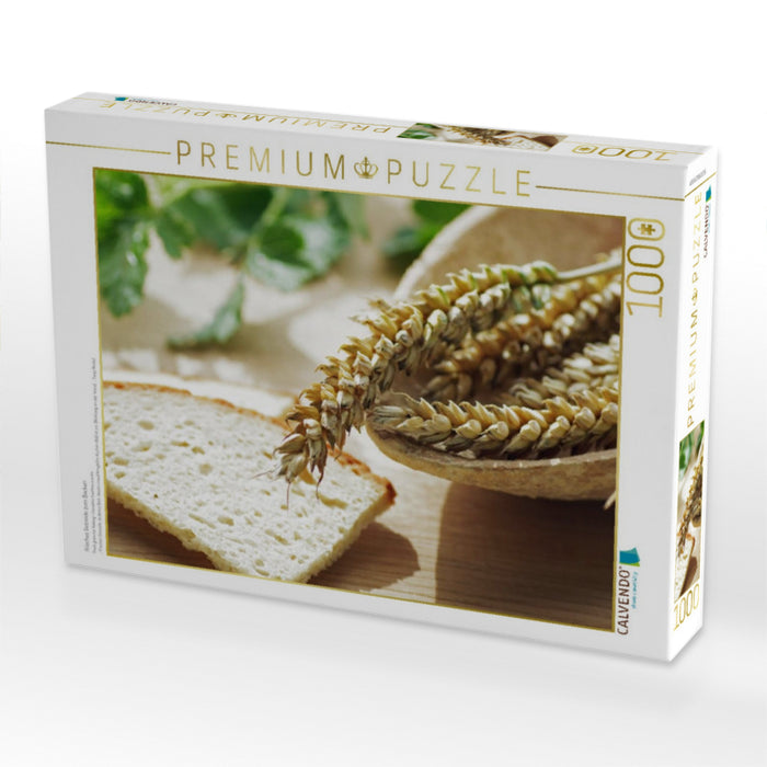 Frisches Getreide zum Backen - CALVENDO Foto-Puzzle'