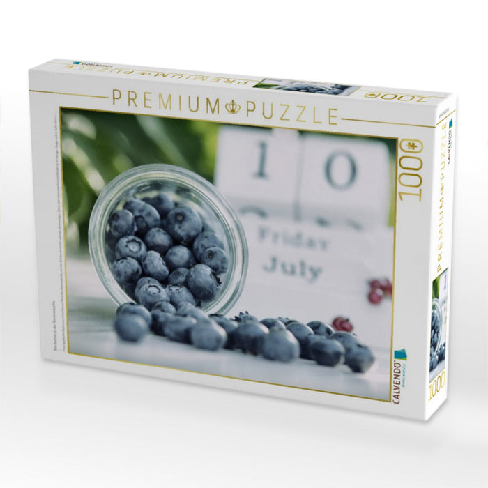 Blaubeeren in der Sommerküche - CALVENDO Foto-Puzzle'