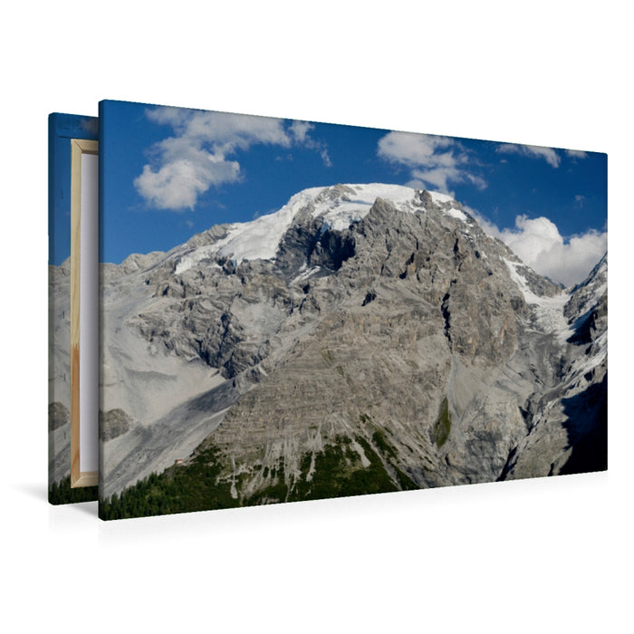 Premium Textil-Leinwand Ortler (3.905 m)