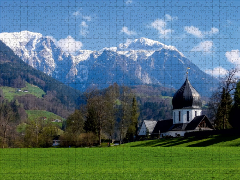 Ein Motiv aus dem Kalender Wandern am Königssee 1000 Teile Puzzle quer - CALVENDO Foto-Puzzle'