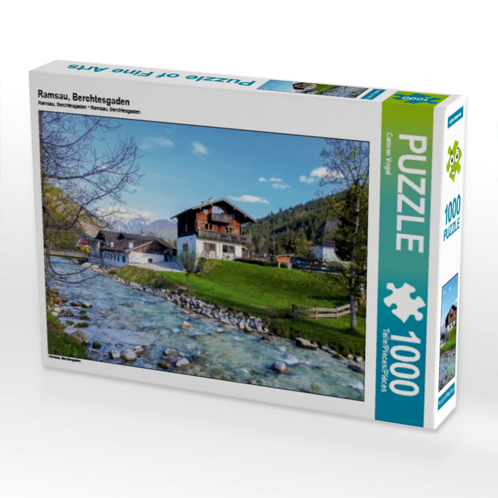 Ramsau, Berchtesgaden 1000 Teile Puzzle quer - CALVENDO Foto-Puzzle'