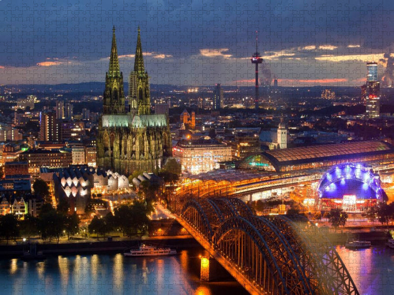 Kölner Dom - CALVENDO Foto-Puzzle'