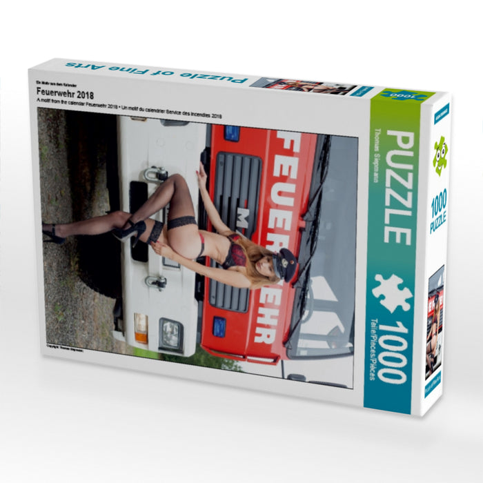 Ein Motiv aus dem Kalender Feuerwehr 2018 1000 Teile Puzzle hoch - CALVENDO Foto-Puzzle'