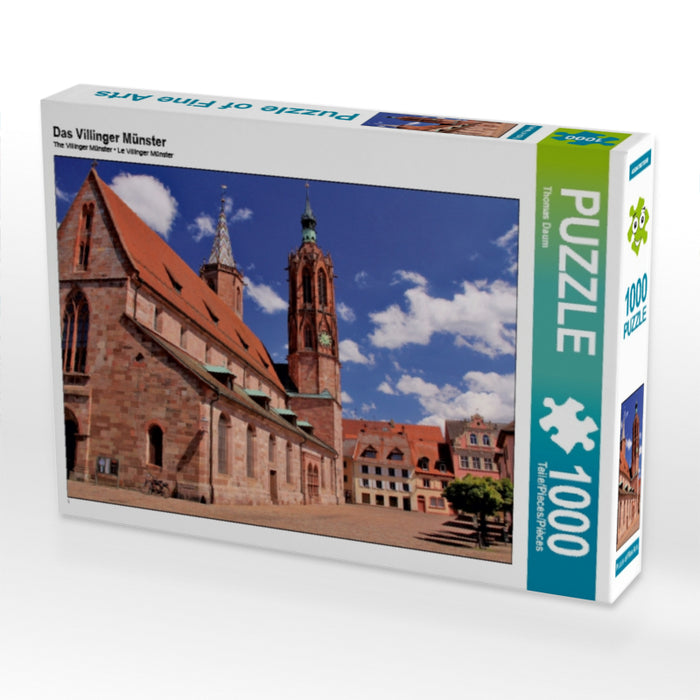 Das Villinger Münster 1000 Teile Puzzle quer - CALVENDO Foto-Puzzle'