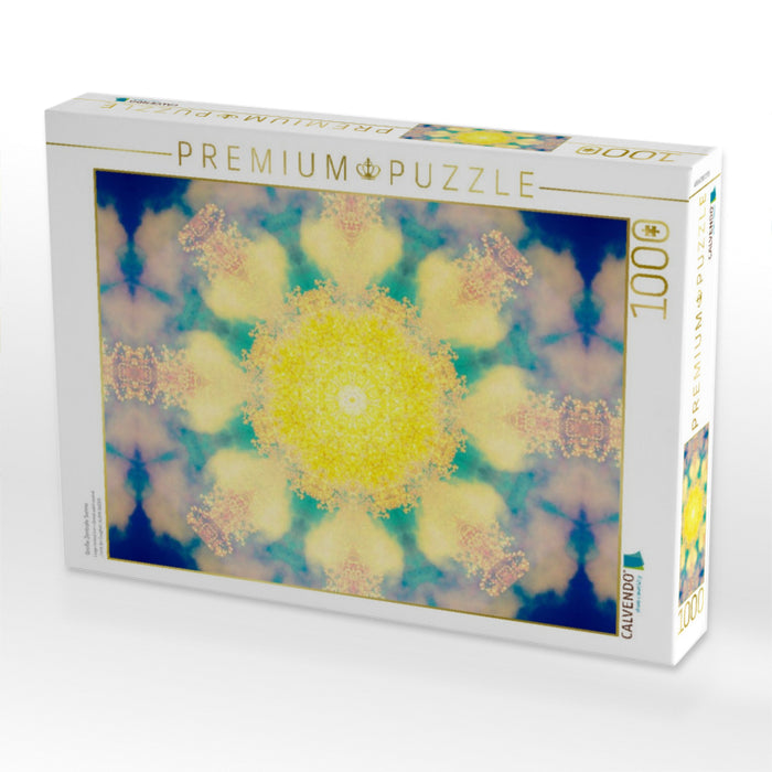 Große Zentrale Sonne - CALVENDO Foto-Puzzle'