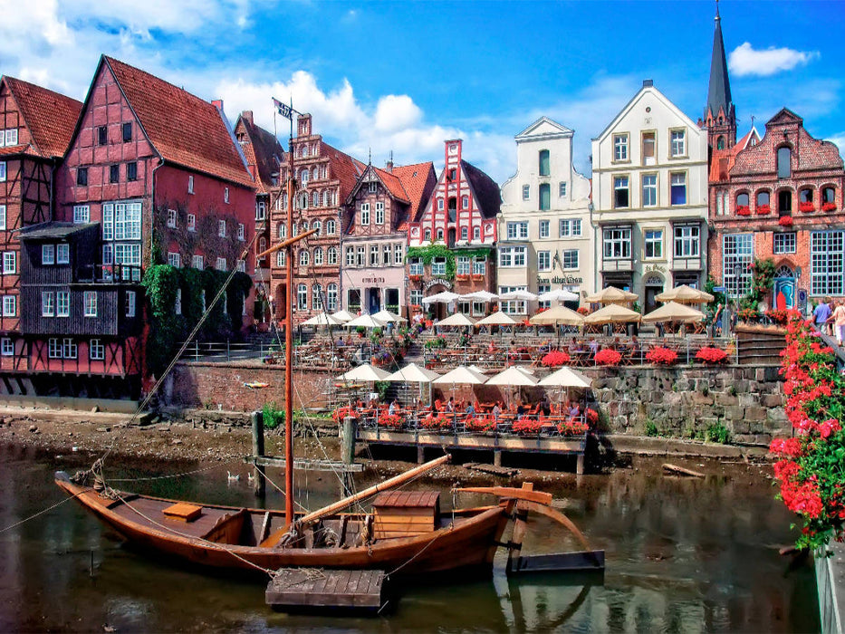 Lüneburg und Lüneburger Heide - CALVENDO Foto-Puzzle'