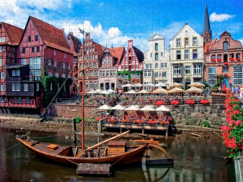 Lüneburg und Lüneburger Heide - CALVENDO Foto-Puzzle'