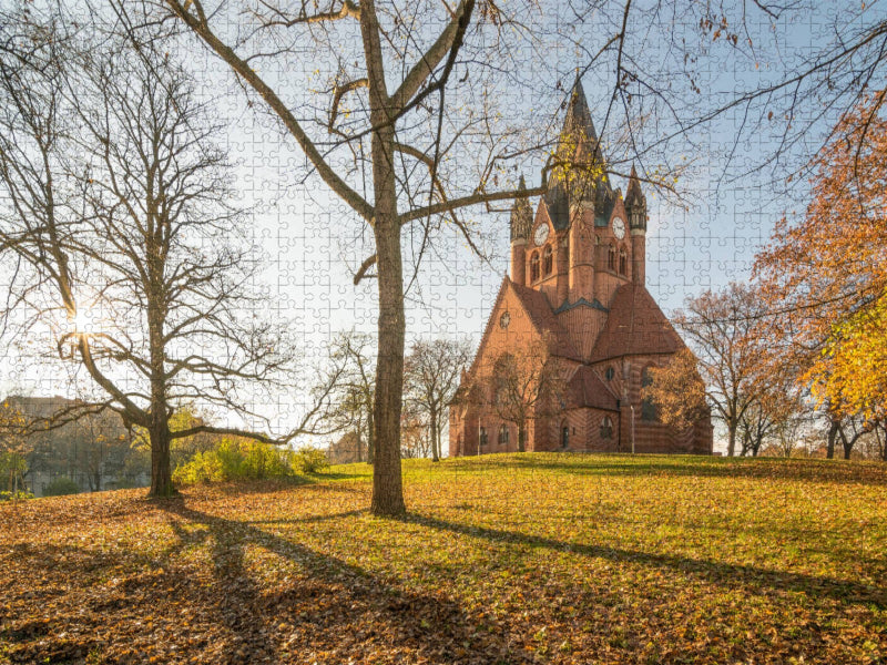 Pauluskirche in Halle-Saale - CALVENDO Foto-Puzzle'