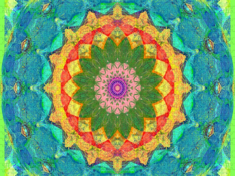 Erde Mandala - CALVENDO Foto-Puzzle'