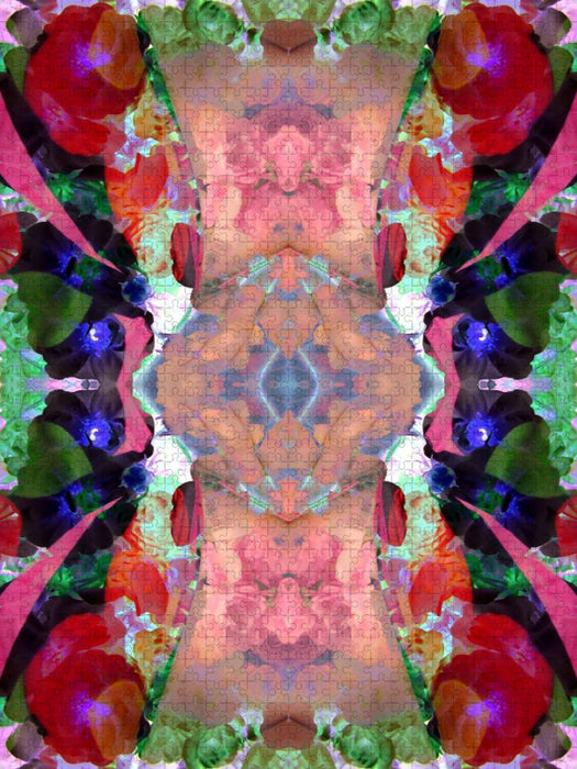 Ornament Von Blumen - CALVENDO Foto-Puzzle'