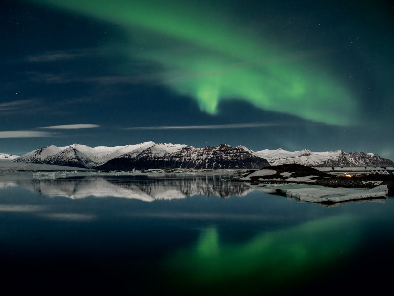 Jökulsarlon Gletscherbucht (Südisland) 1000 Teile Puzzle quer - CALVENDO Foto-Puzzle'