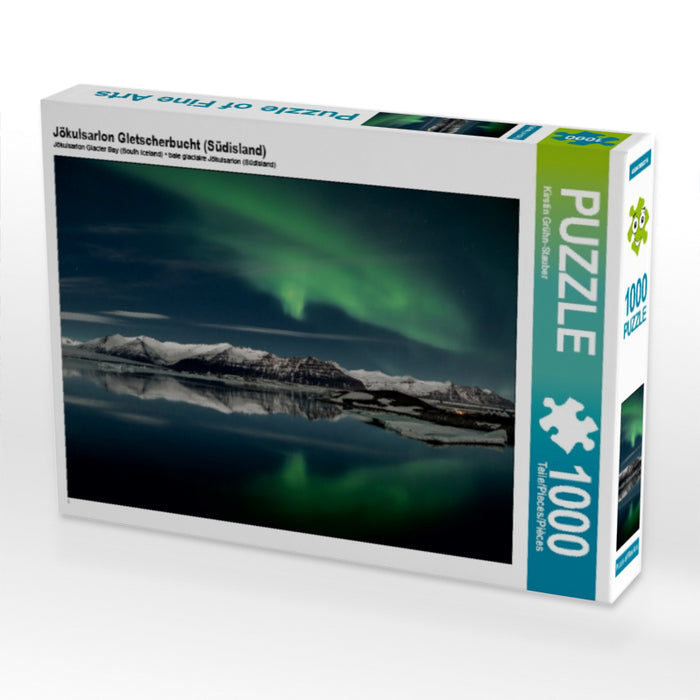 Jökulsarlon Gletscherbucht (Südisland) 1000 Teile Puzzle quer - CALVENDO Foto-Puzzle'