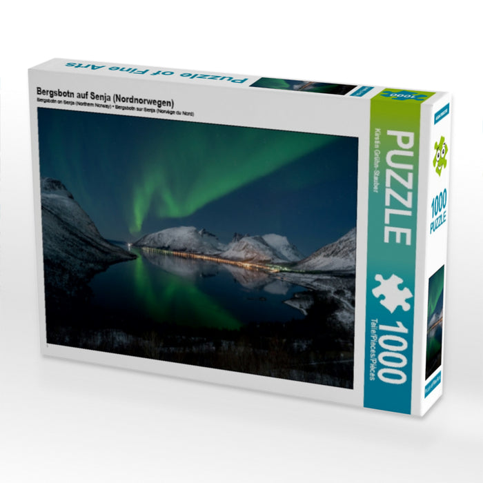 Bergsbotn auf Senja (Nordnorwegen) 1000 Teile Puzzle quer - CALVENDO Foto-Puzzle'