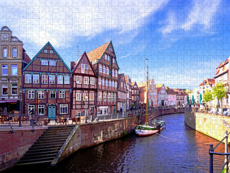 Altstadt in Stade - CALVENDO Foto-Puzzle'