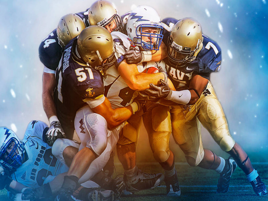 American Football - Fight - CALVENDO Foto-Puzzle'