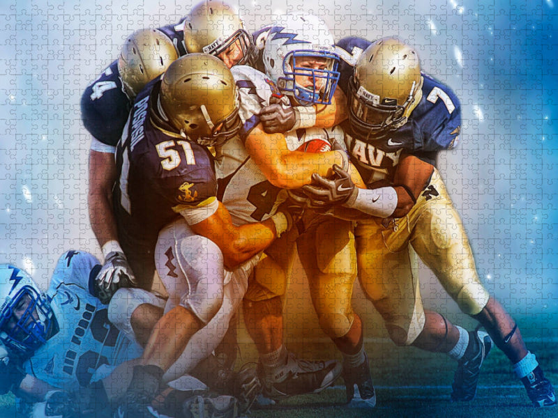 American Football - Fight - CALVENDO Foto-Puzzle'