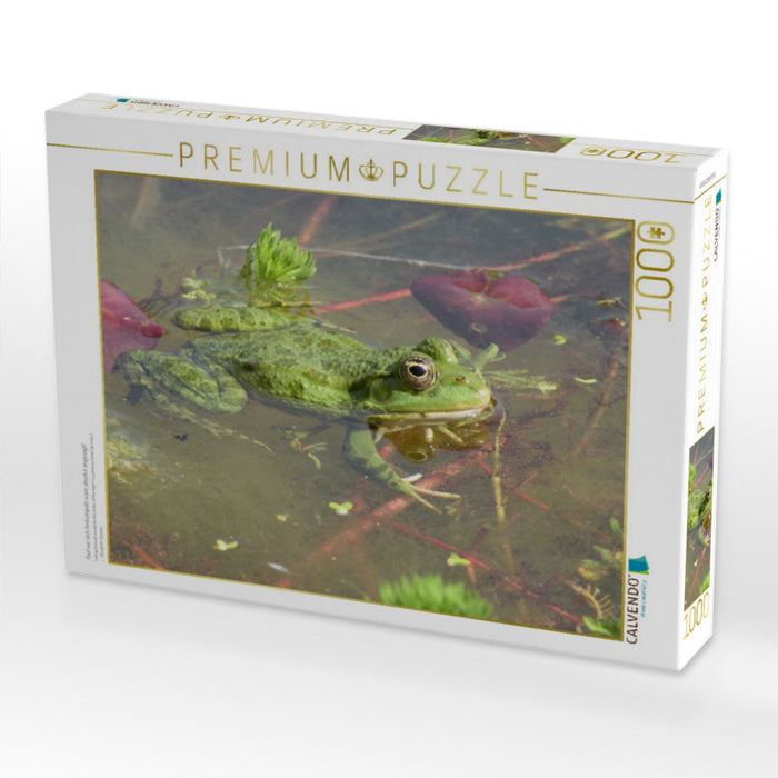 Faul vor sich hintümpeln wäre absolut angesagt! - CALVENDO Foto-Puzzle'