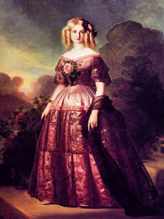 Maria de Borleó Dues / Franz Winterhalter - CALVENDO Foto-Puzzle'