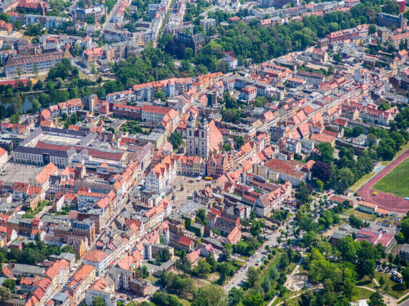 Lutherstadt Wittenberg - historische Altstadt - CALVENDO Foto-Puzzle'