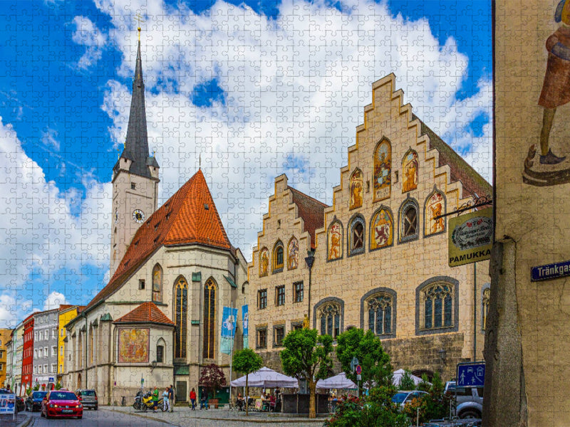 Wasserburg am Inn - CALVENDO Foto-Puzzle'