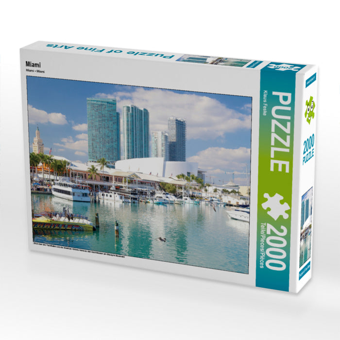Miami - CALVENDO photo puzzle 