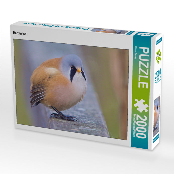 Bartmeise 2000 Teile Puzzle quer - CALVENDO Foto-Puzzle'