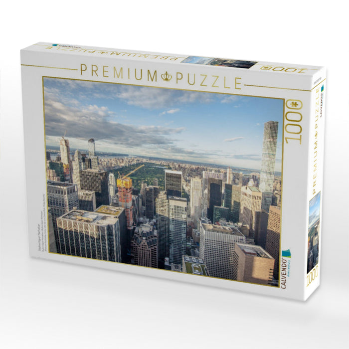 Skyline Upper Manhattan - CALVENDO Foto-Puzzle'