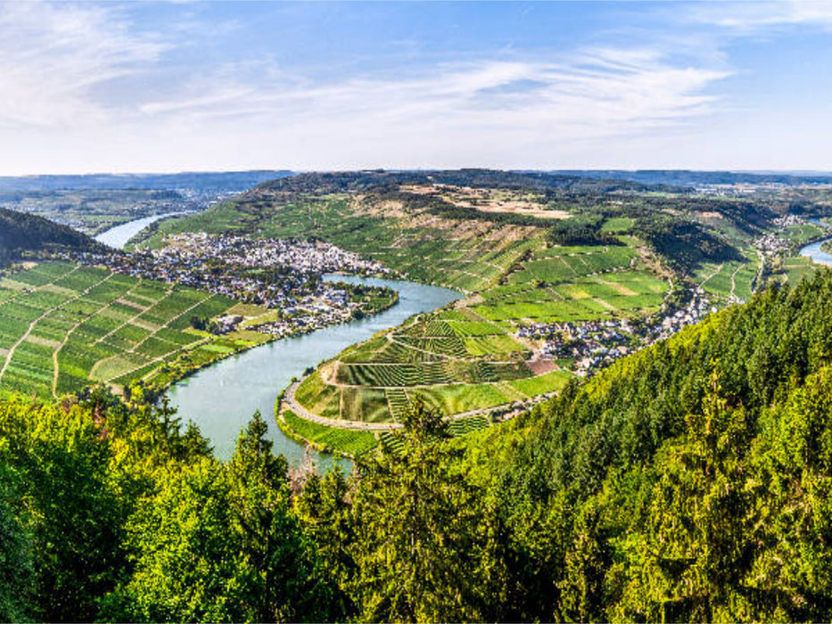 Fünfseenblick Detzem an der Mosel - CALVENDO Foto-Puzzle'