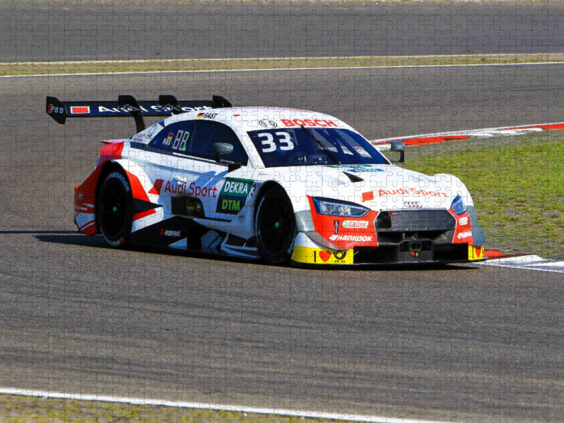 Rene Rast, Audi RS5 DTM - CALVENDO Foto-Puzzle'